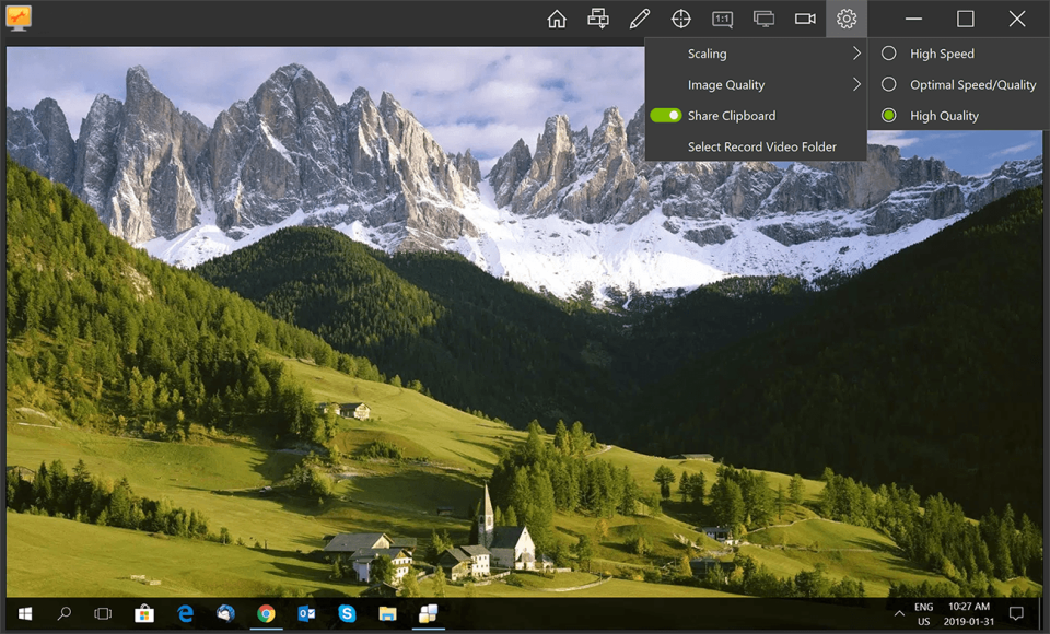 Remote Desktop Control