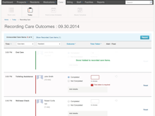 ALIS Software - Keep track of the care given to each resident with the care tracking feature
