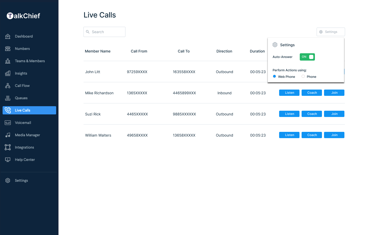 TalkChief Logiciel - 3