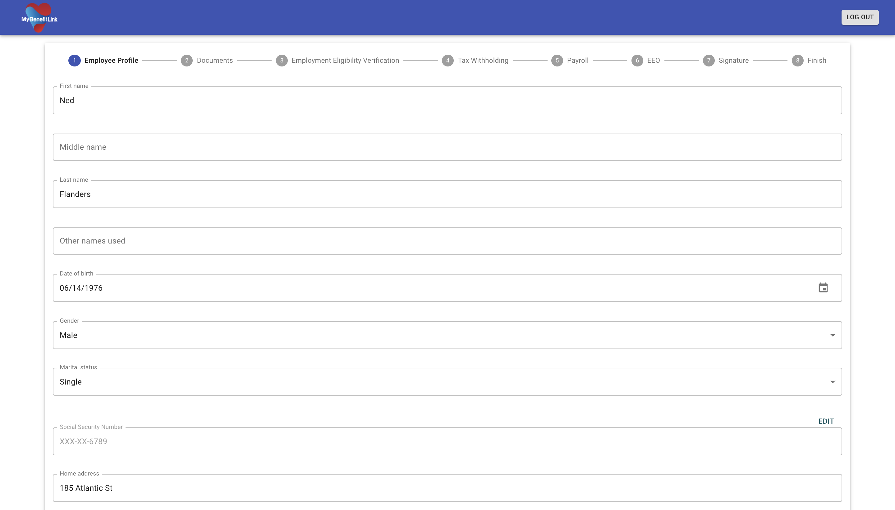 AgencySmart screenshot: Easily onboard employees in 95 seconds