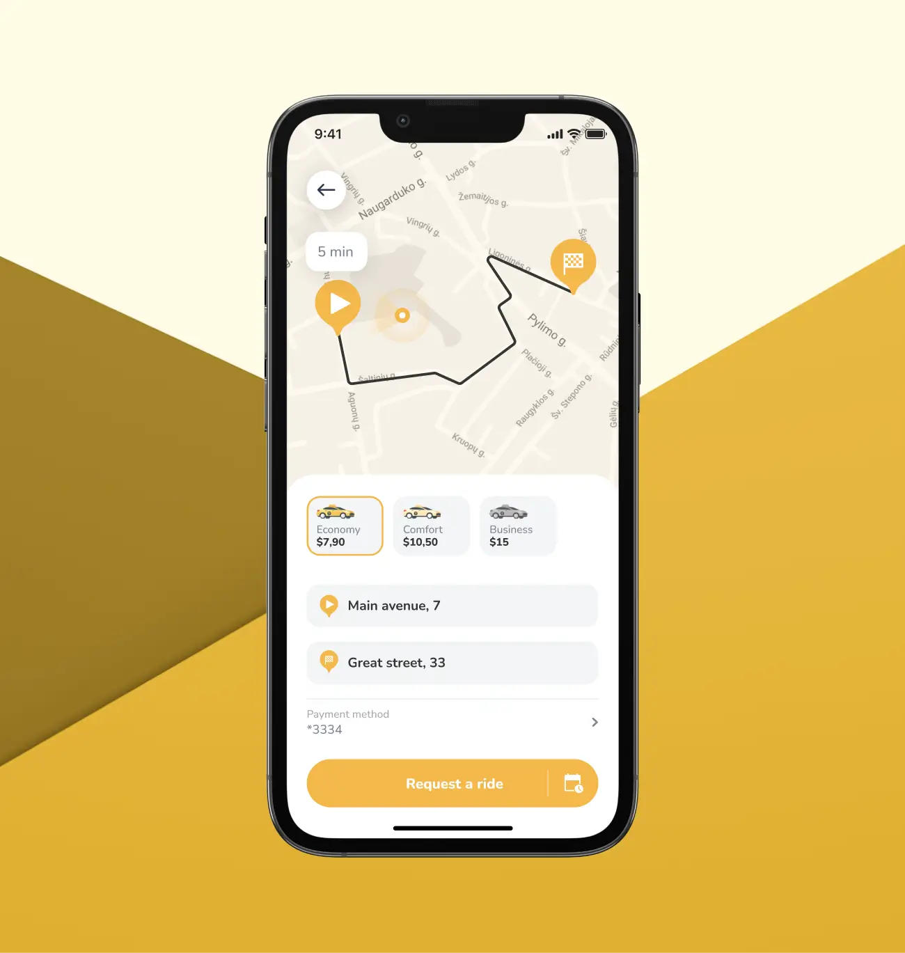 ATOM Software - Ride-hailing app