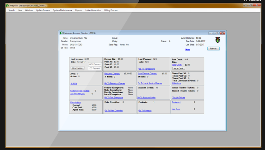 IntegriBill Screenshot
