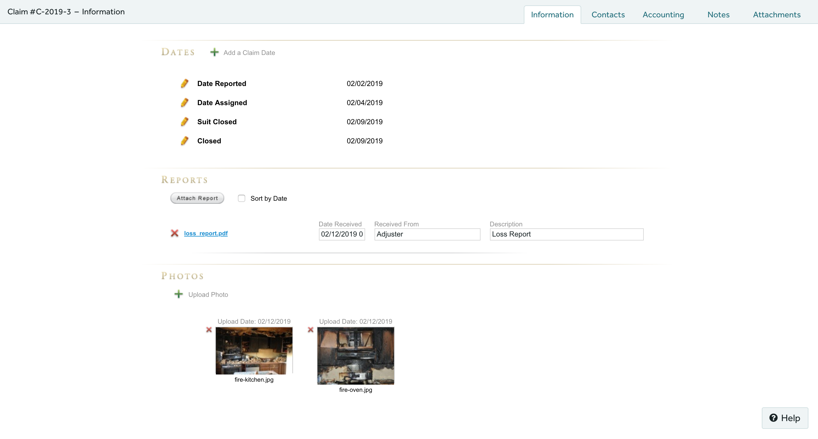 Claim Details