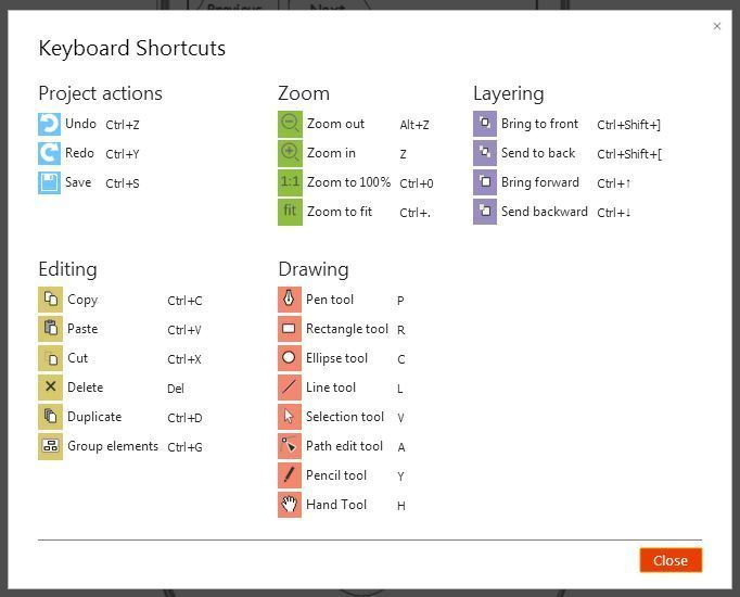 NinjaMock Software - NinjaMock includes a range of tools for creating wireframes and mockups