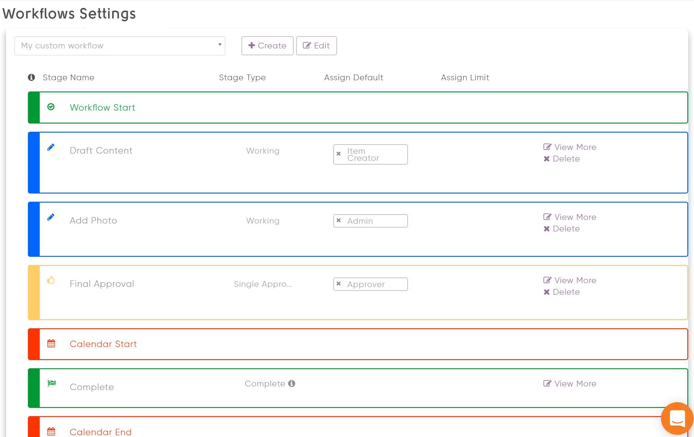 Mintent Software - Users can drag-and-drop steps to rearrange workflows