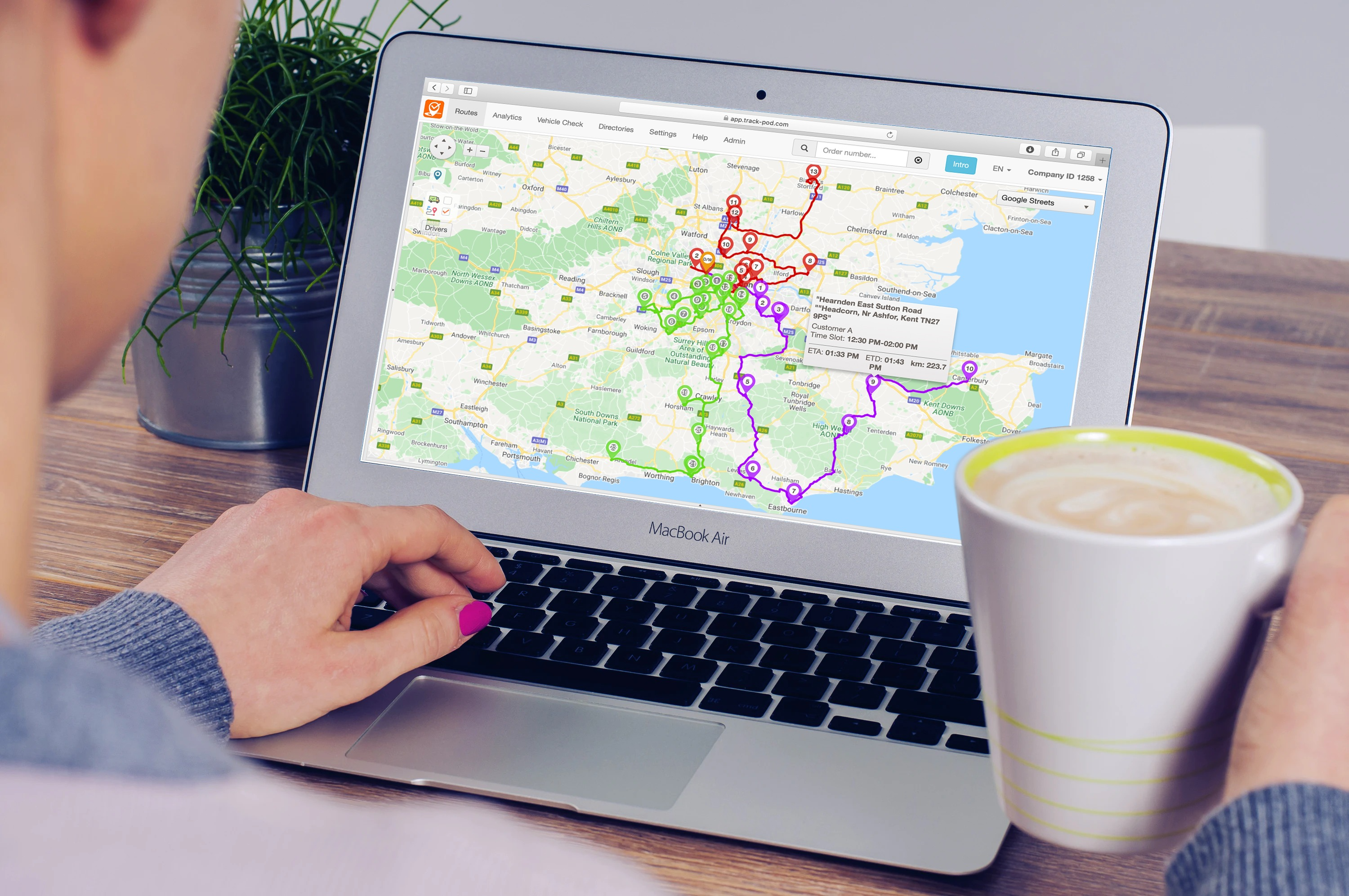Delivery Routing software on Auto-Pilot