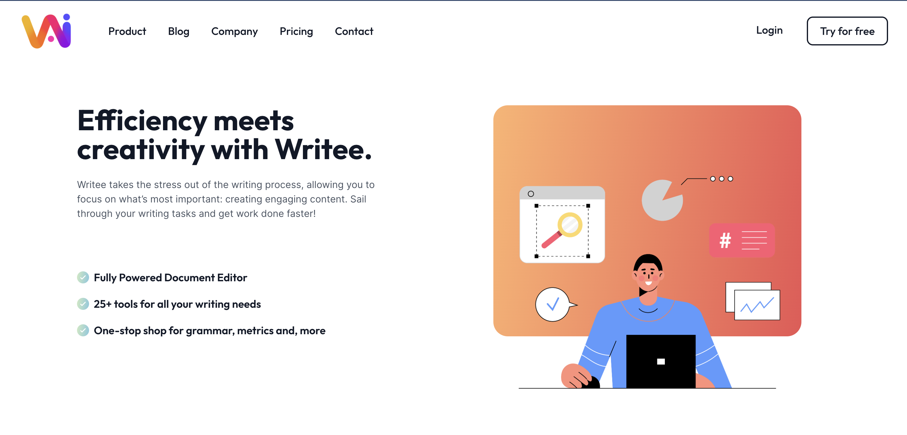 Writee AI - Provided Value and Producct Offering