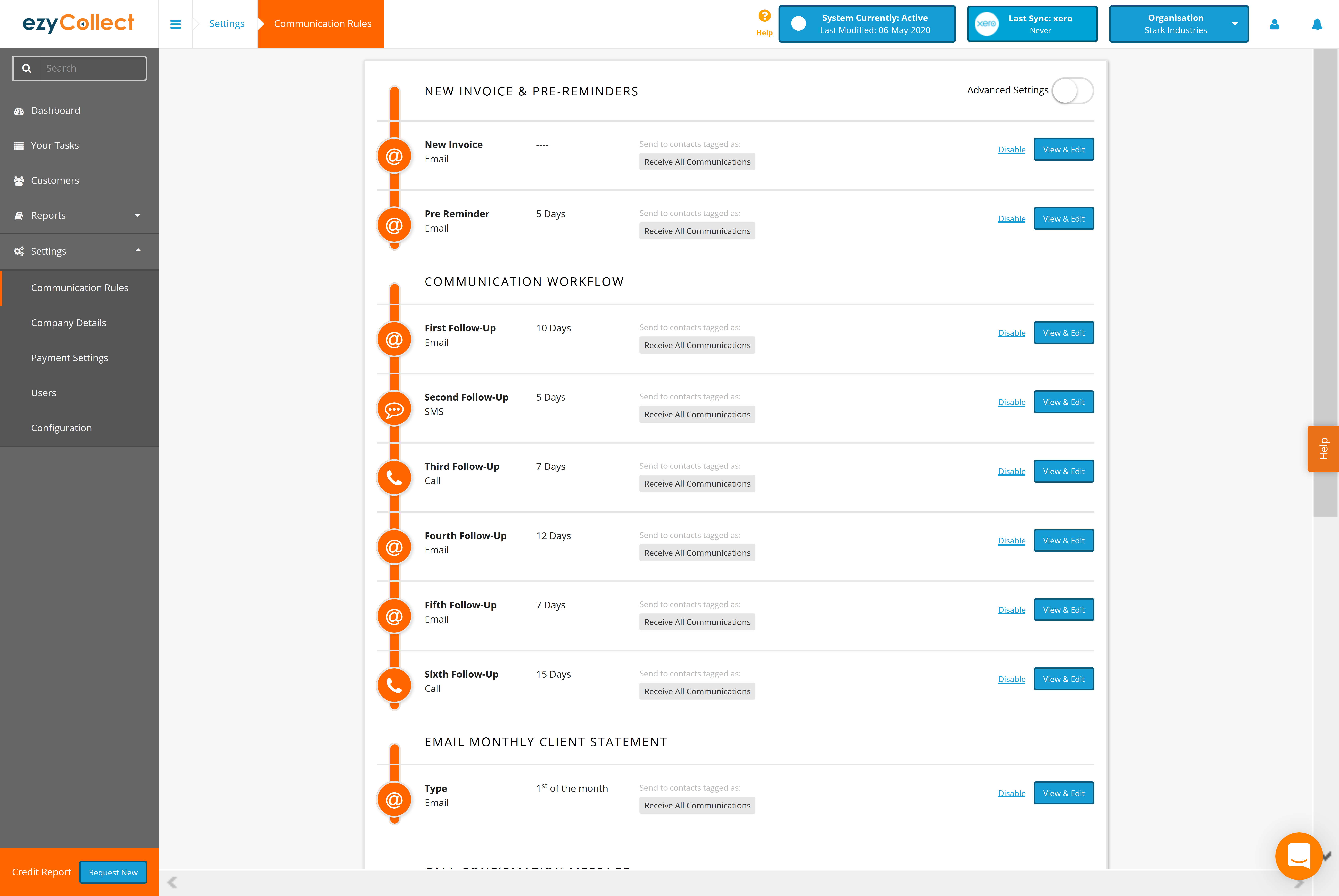 ezyCollect Software - 4