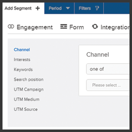 Drill down into the relevant data with advanced audience segmentation that enables powerful, super-specific filtering of every report in Decibel Insight.