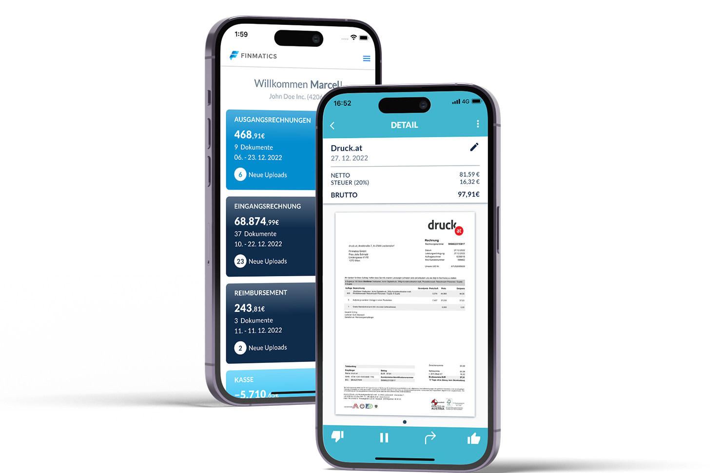 Finmatics screenshot