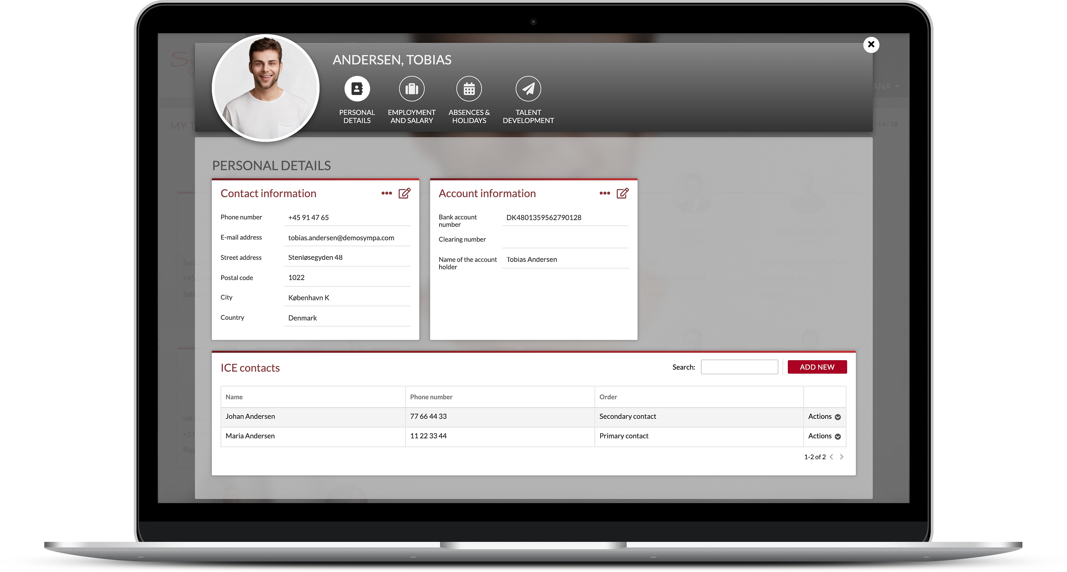 Personal details