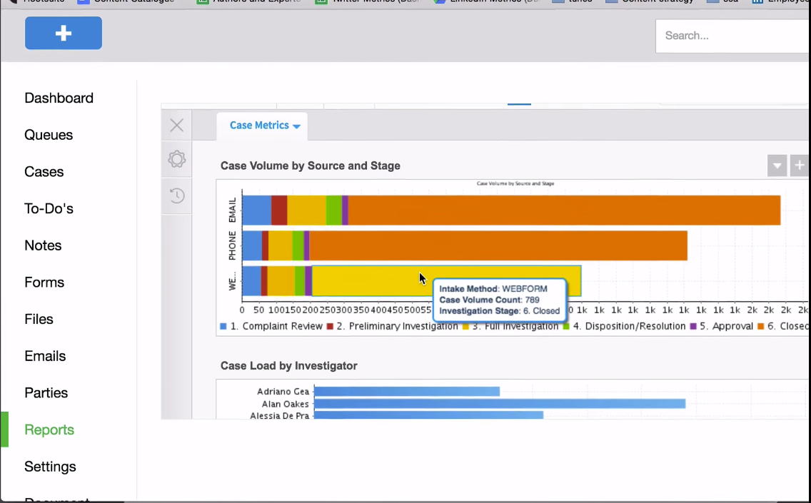 i-Sight Software - i-Sight provides reporting tools to identify risks, trends, and opportunities.