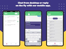 Olark Software - Chat from desktop or reply on the fly with our mobile app.