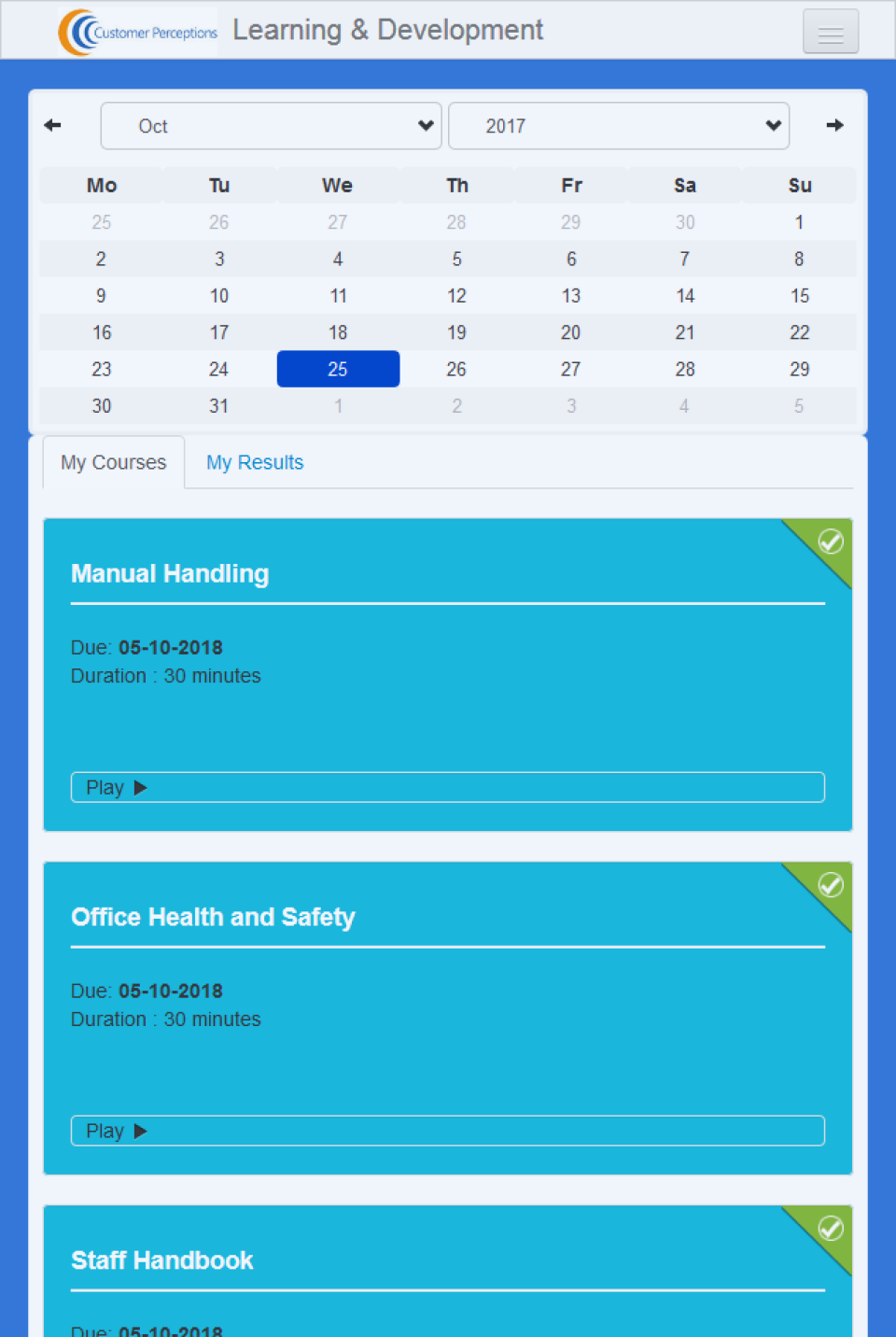 Seams Cloud screenshot: SeamsCloud dashboard screenshot