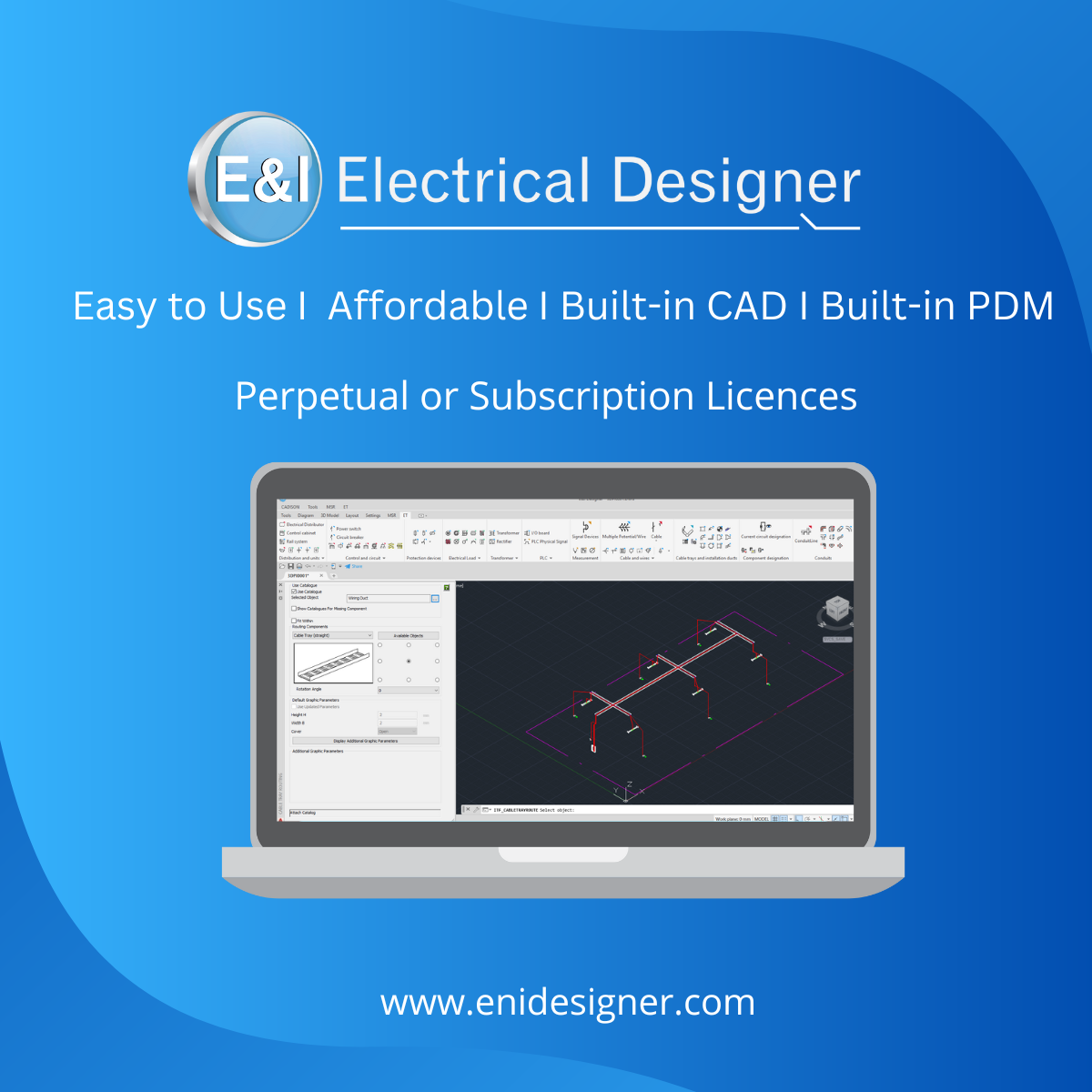 Cadison E&I Designer Software - Introducing E&I Electrical Designer