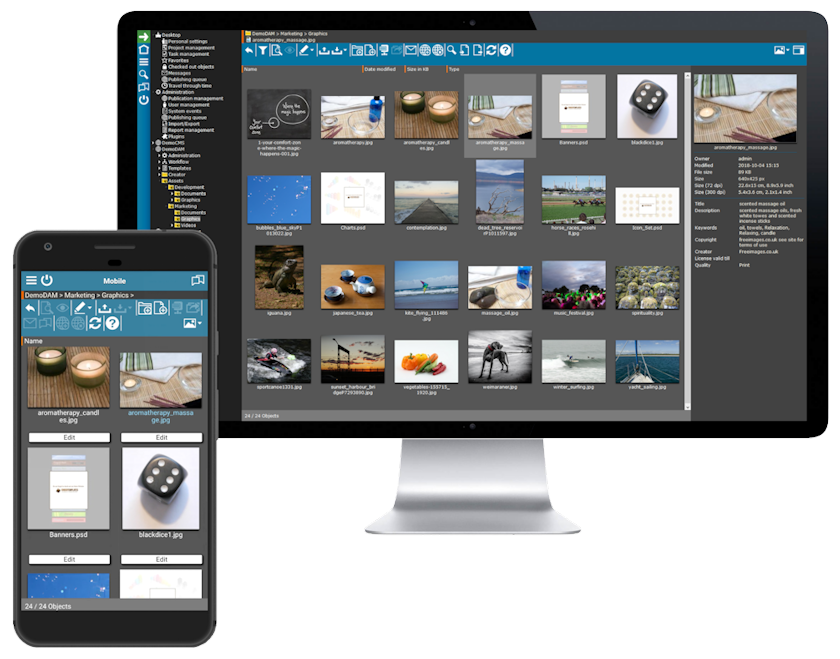 hyper Content & Digital Asset Management Server