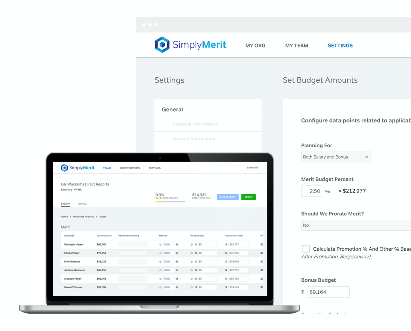 SimplyMerit Software - SimplyMerit is a cloud-based HR compentation management software solution for global business users