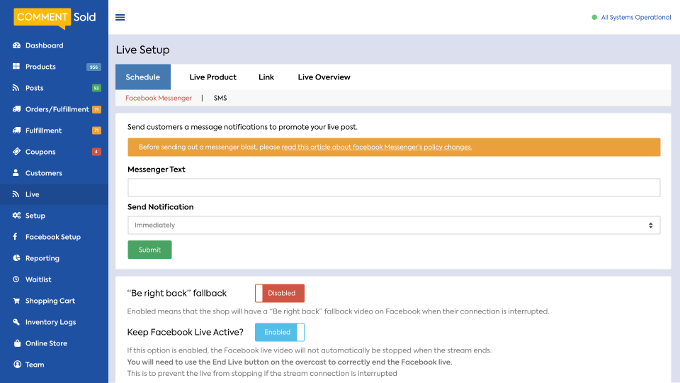 CommentSold Software - 2