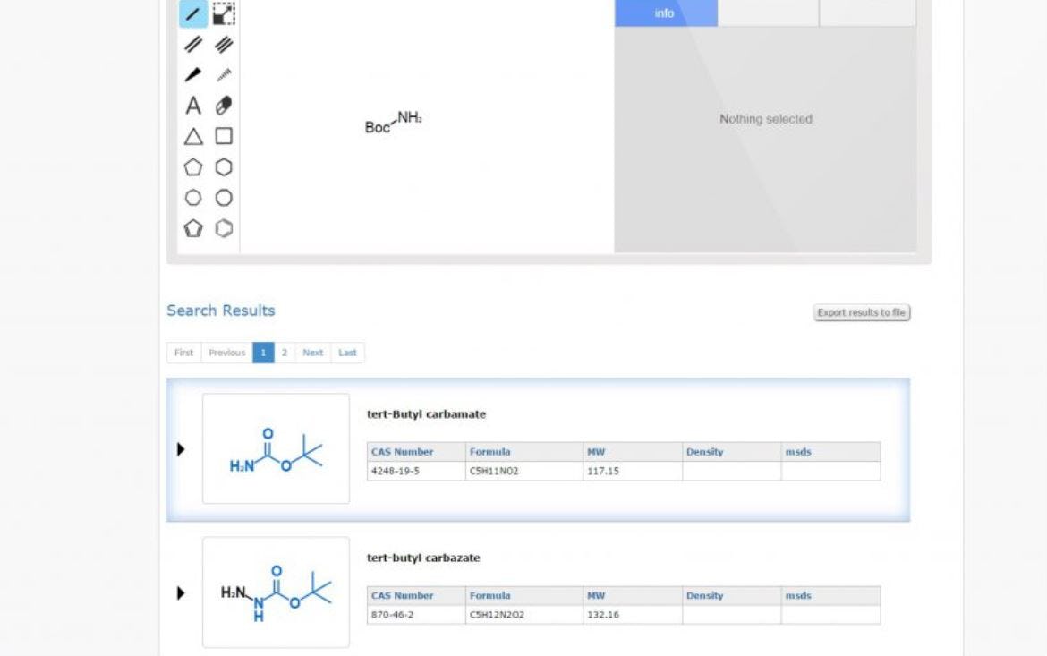 FindMolecule Logiciel - 1