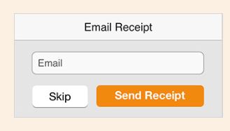 Cashier Live Software - Email receipts to customers