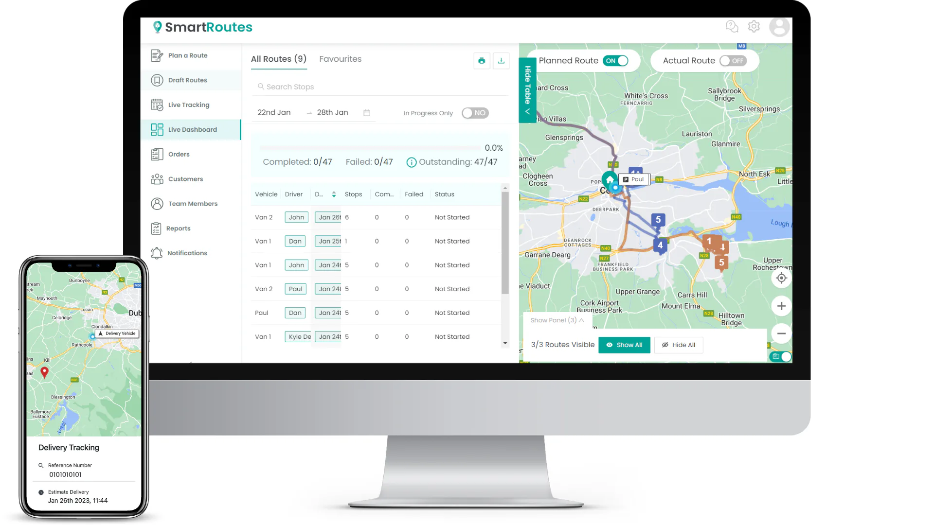 SmartRoutes Cost & Reviews - Capterra Australia 2026