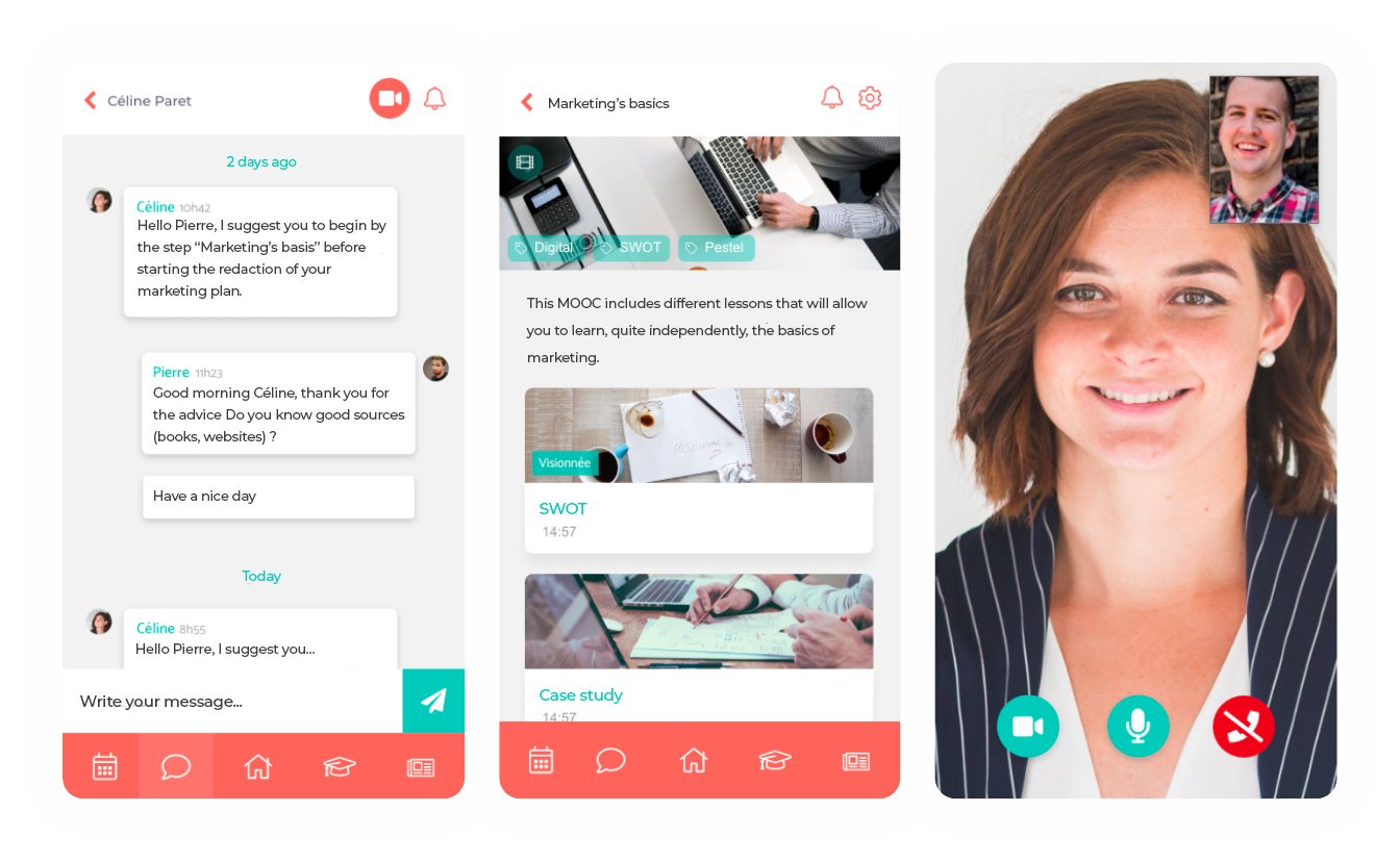 Teasio screenshot: Teasio mobile app