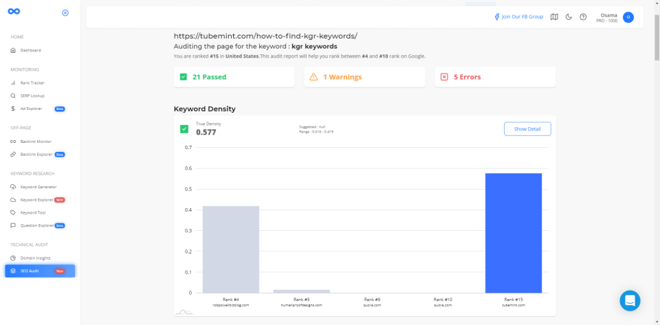 Brand Overflow Software - SEO Audit