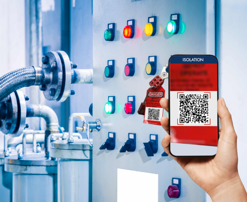 Robust Energy Isolations LOTOTO management | QR code Scanner LOTO