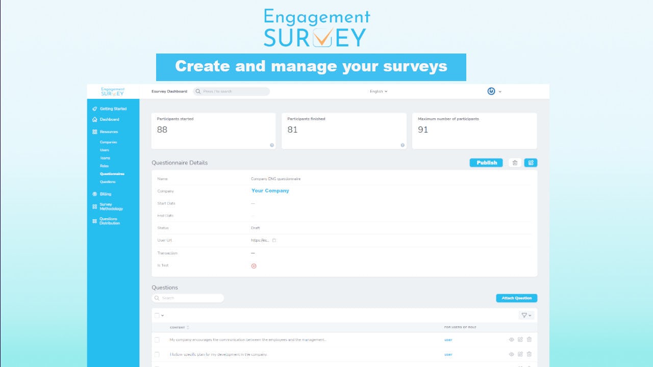 Engagement Survey Software - 2