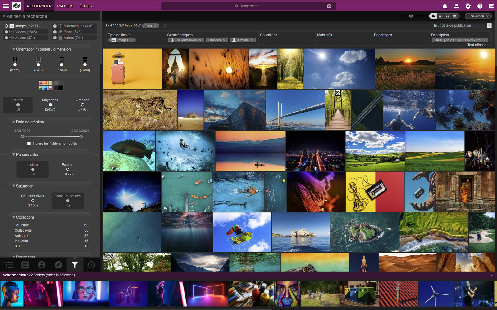 Ephoto Dam screenshot: A collaborative and adaptable software suite for managing your media content