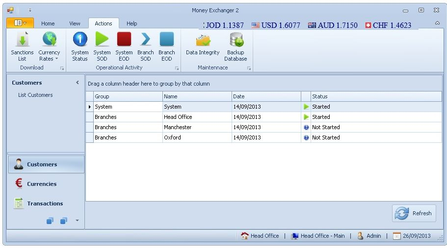 Money Exchanger Logiciel - 3
