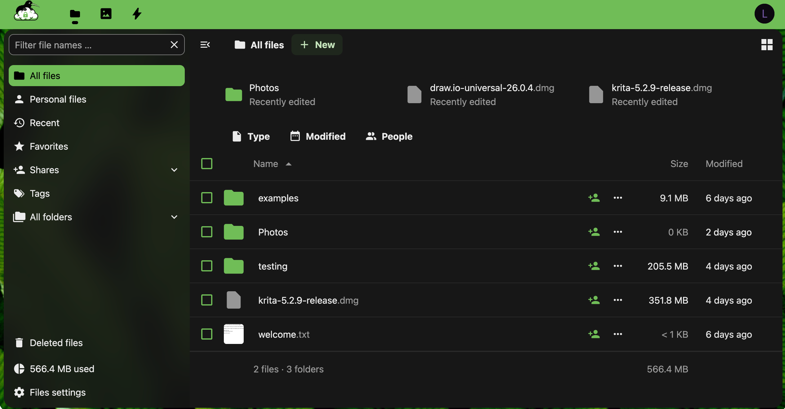 SecureCloud screenshot: SecureCloud Manage files via the web from anywhere, or download desktop and mobile apps