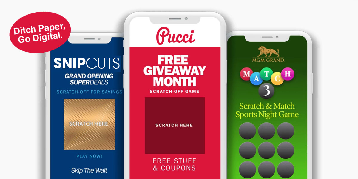 Priiize screenshot: Custom Virtual Scratch-Off Cards.