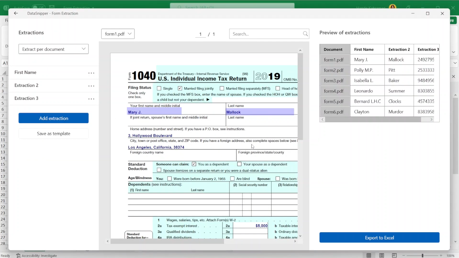 DataSnipper Logiciel - 1