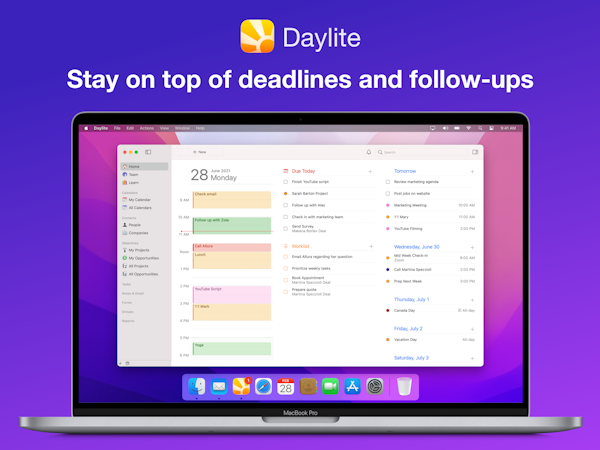 Daylite for Macソフトウェア - 4