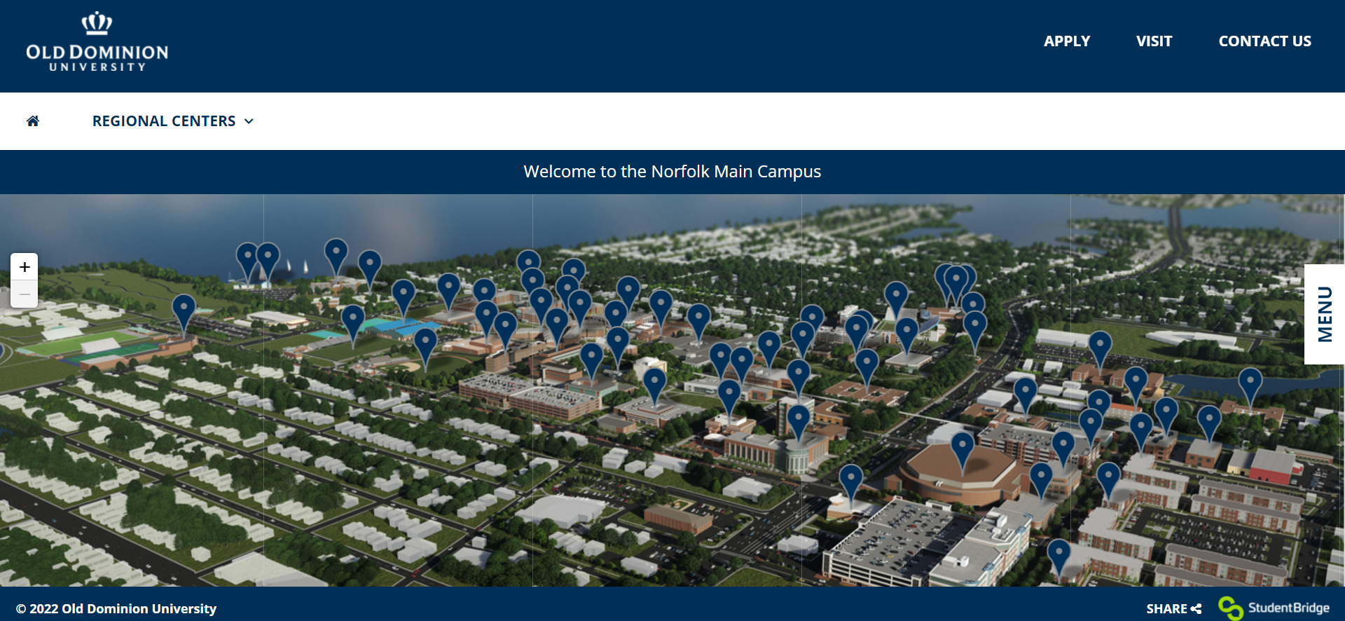 Interactive Campus Maps