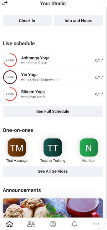 fitDEGREE Software - fitDegree : Member dashboard