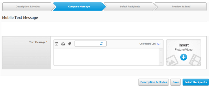 SMS Marketing Services screenshot: SMS Marketing Services messages