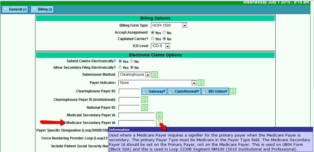 DuxWare Software - Duxware billing screenshot