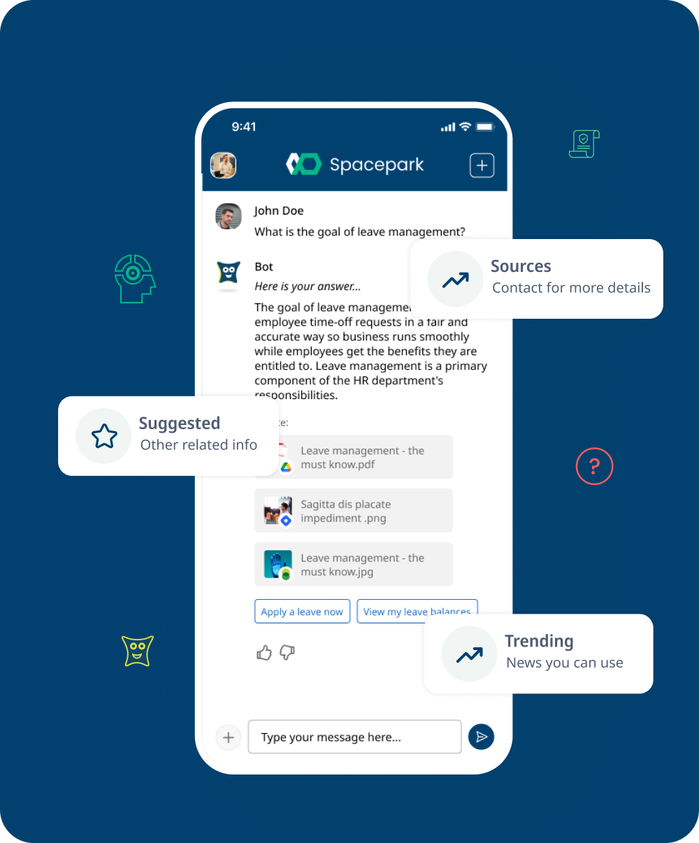 HubEngage Software - Enable ChatGPT like AI Chatbot for your employees. Sync data from multiple sources and provide easy-to-understand answers based on relevance. Connect all your platforms so your users can take all actions from one place.