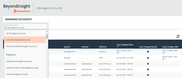 Password Safe Software - Smart Rules Management – Onboarding Various Types of Accounts