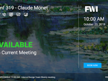 FWi Software - Meeting room signage.