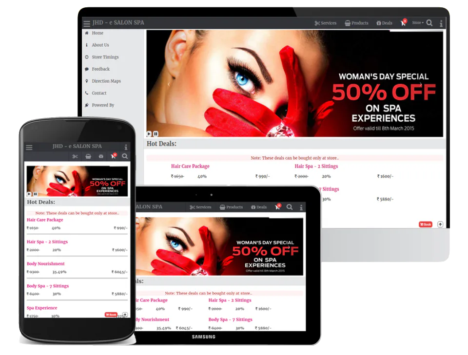 Jhd JHD - e SALON SPA Price, Features, Reviews & Ratings - Capterra India
