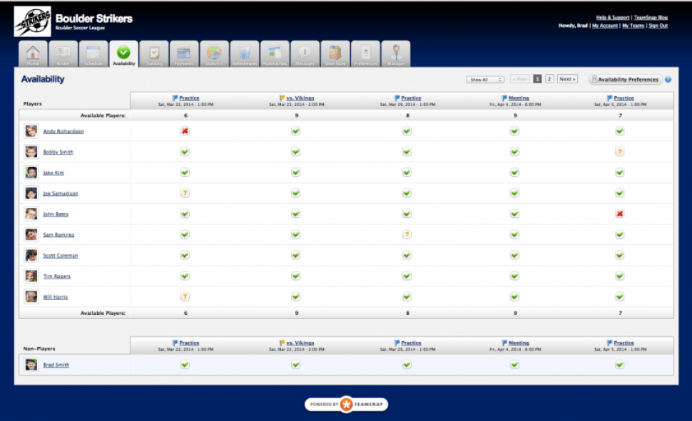 TeamSnap Software 2024 Reviews, Pricing & Demo