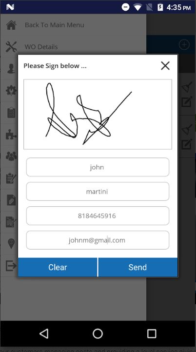 iM3 SCM Suite digital signature screenshot