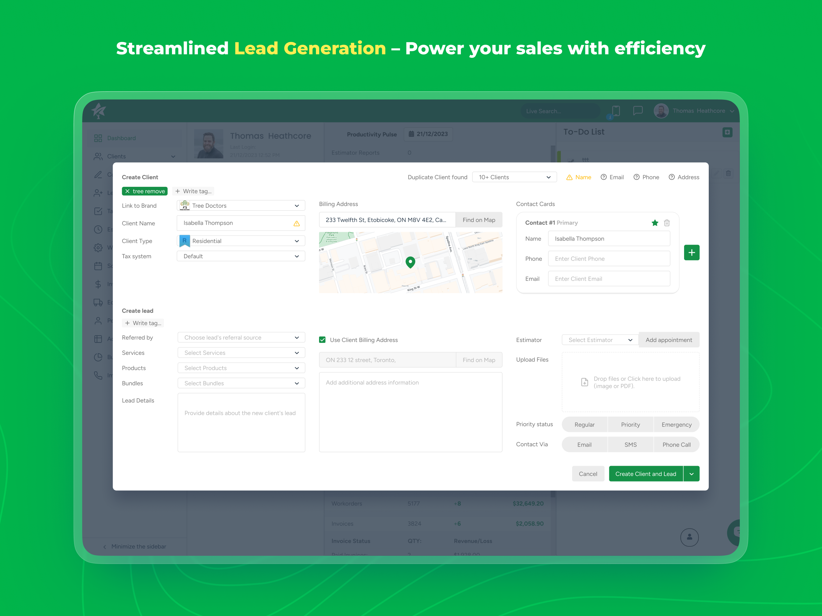 Streamlined Lead Generation – Power your sales with efficiency