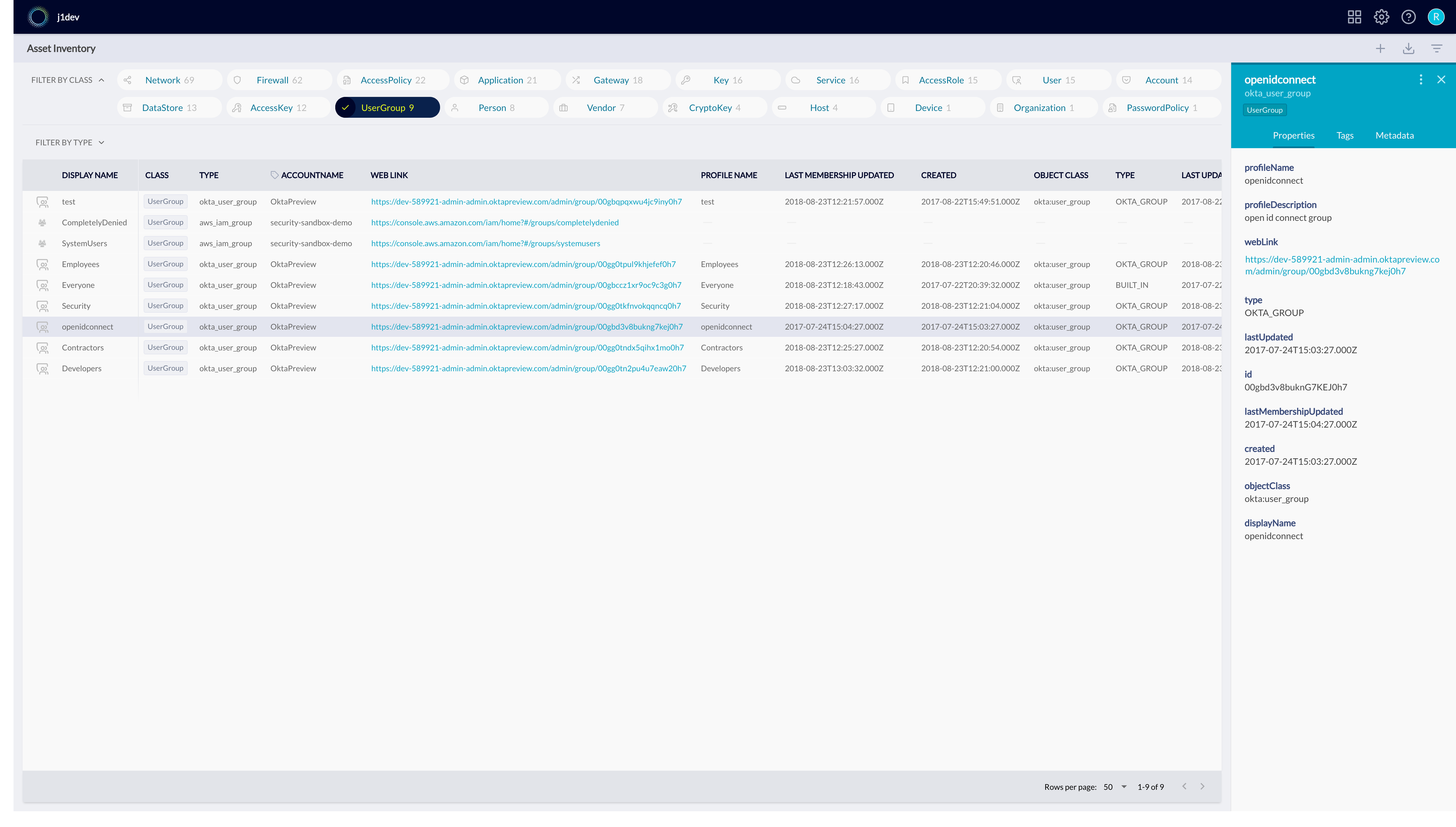 Automatically build, classify and maintain a complete asset inventory.