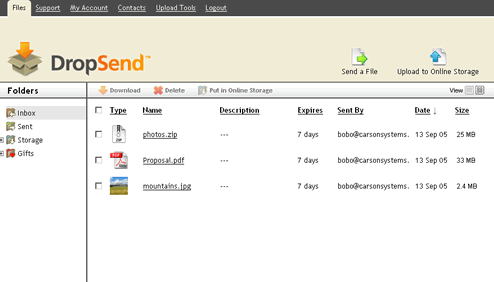 DropSend Logiciel - 3