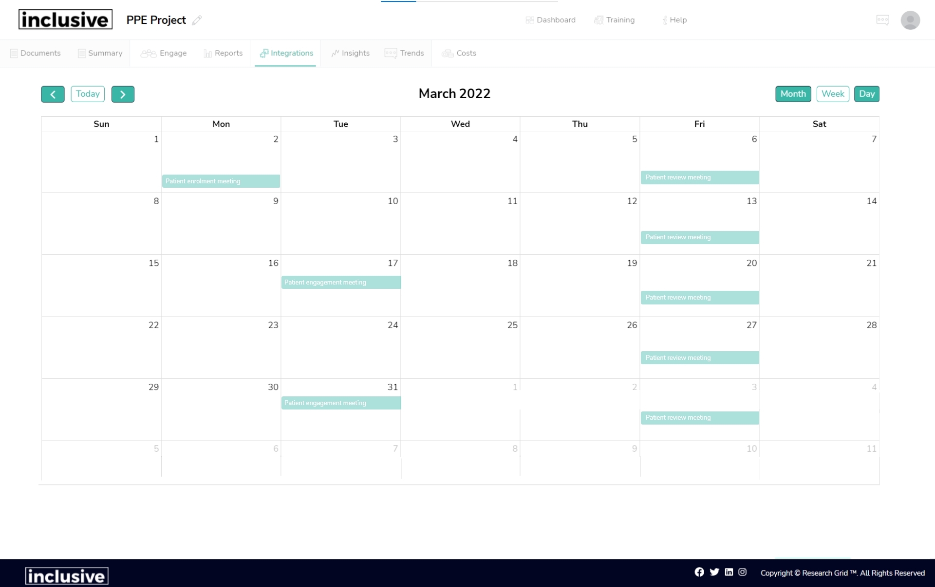 Integrations with your calendar