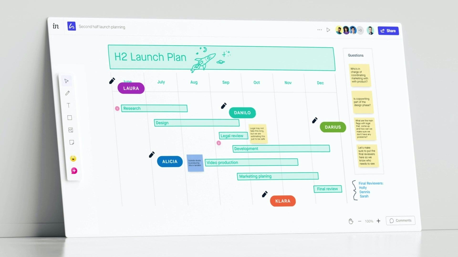 Freehand Software - Freehand by InVision - Calendar